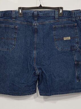 Vintage Wrangler  48 Regular  Carpenter Denim Shorts  Men's  7"Inseam  15" Rise